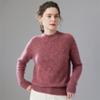 Women's Thickened Cashmere High-Neck Pullover Sweater: Versatile, Warm Long-Sleeve Knitwear