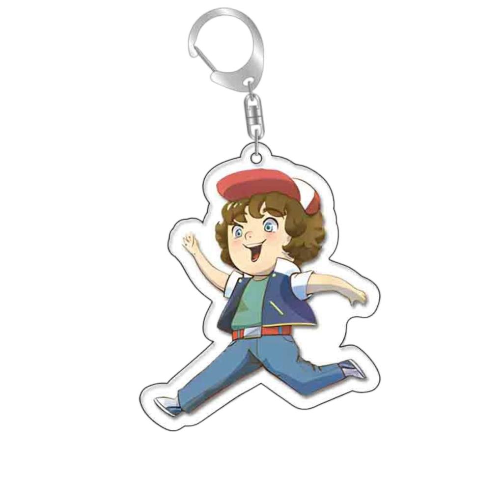 Anime Character Series Buttons And Keychains