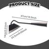 Agricultural Hoe, Manual Weed Removal Tool, Lightweight, Portable, Practical, Multifunctional, for