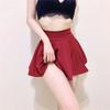 New Spring Summer Fashion High Waist A Line Pleated Mini Bodycon Skirt Sexy Black Thin Short Skirts For Women Nightclub Wear