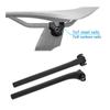 Ahvqevn Bicycle Seatpost Clamp Adapter for Carbon Saddle Rail 7x7mm Bicycle Seatpost Tube Clip Cycling Accessories Oval/Round