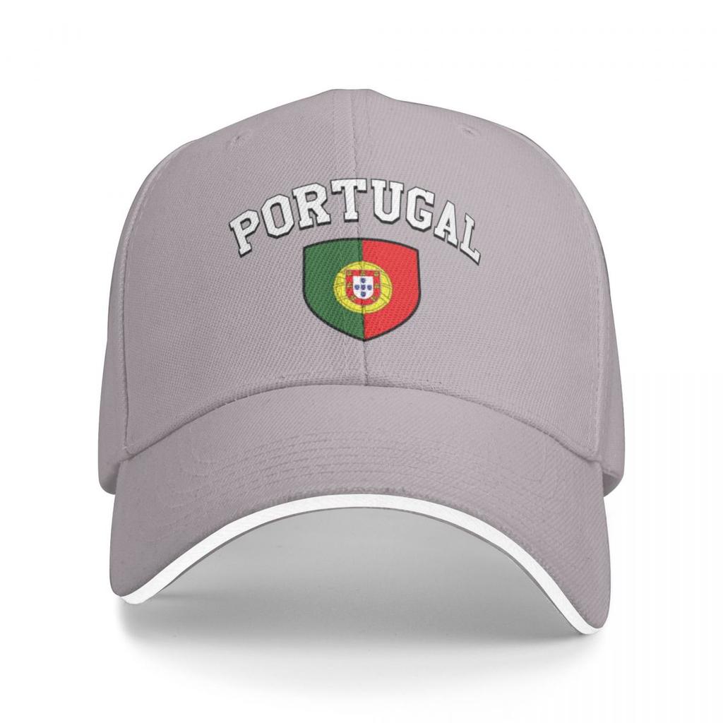Bandiera Sostenitori Portogallo Stemma Cappellini da Baseball Personalizzati Per Donna Personalizzato FeUnisex Cappelli da Spiaggia per Papà Cappellino Snapback