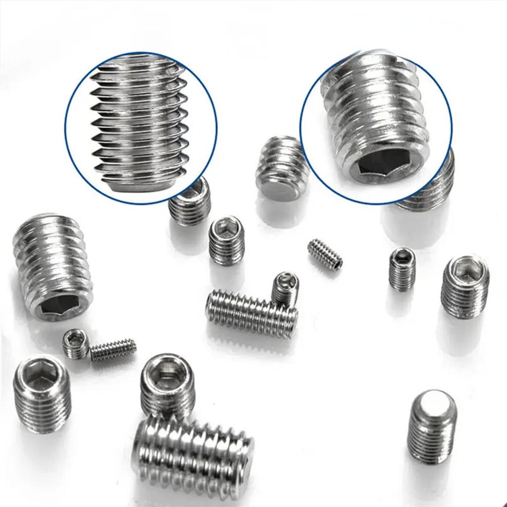 240pcs/Stainless Steel Hex Head Machine Screws-Concealed Headless Bolts, Handle Screws, Safe, Secure, and Aesthetically Pleasing