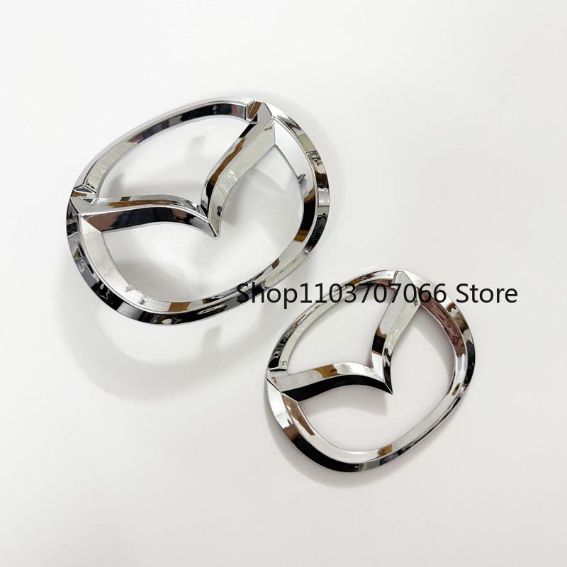 Para MAZDA CX-5 2013 2014 2015 2016 2017 2018 2019 2020 2021-2024 2025 Insignia Calcomanía Capó del Coche Parrilla Frontal Maletero Trasero Pegatina de Logo