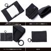 KiU Water-Repellent Wet Tissue Holder Mini Leopard - Portable Tissue Pouch, Waterproof Case for Outdoor, Travel & Festivals