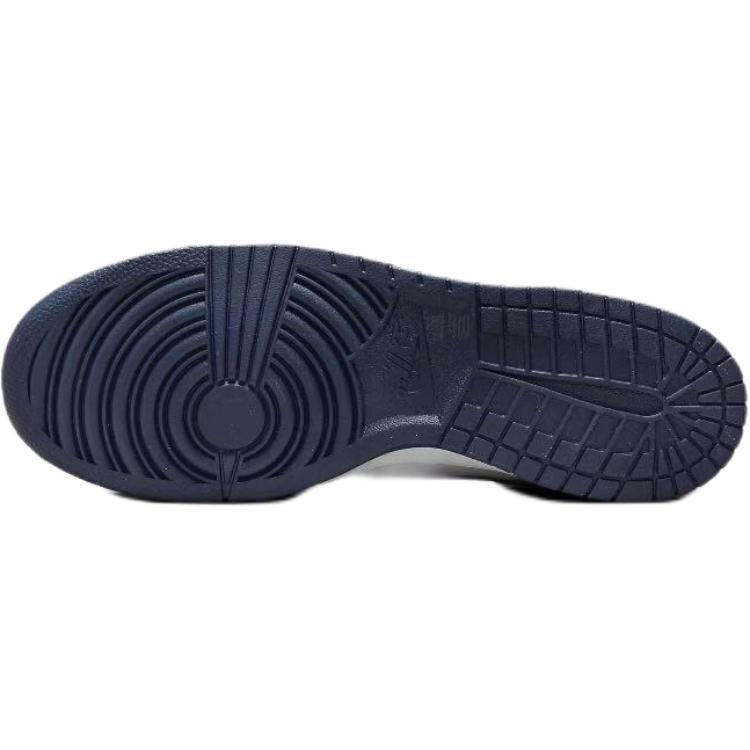 Nike Big Blue Island Shimmer Leather Low top Skateboard Shoes Unisex Blue 355152-140(Team1155-)