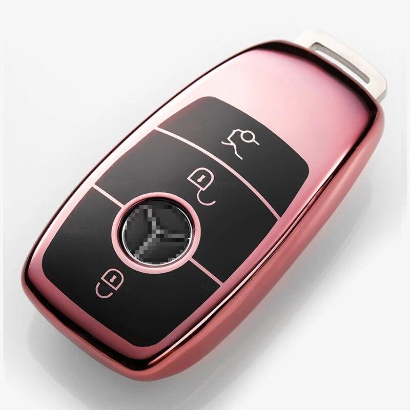 Pouzdro na klíčenku pro dálkové ovládání vozu Pro třídu Mercedes benz A C E S G GLS CLA W213 W177 W205 W222 X167 W177 AMG Příslušenství