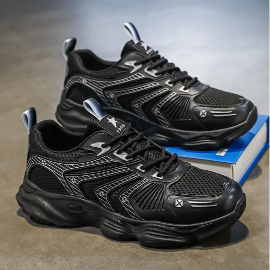 New Breathable Mesh Shoes Men In Summer Autumn Trendy And Versatile Men'S Sports Shoes Thick-Soled Casual Running Shoes C1104
