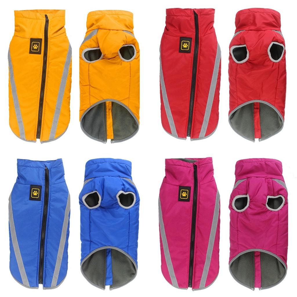 Warm Outdoor Reflective Dog Vest Jacket For Winter