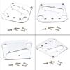 Metal Bridge Plate Guitar Component Metal Construction Improved Sustain Tuning Retention Simple Drop In Installation