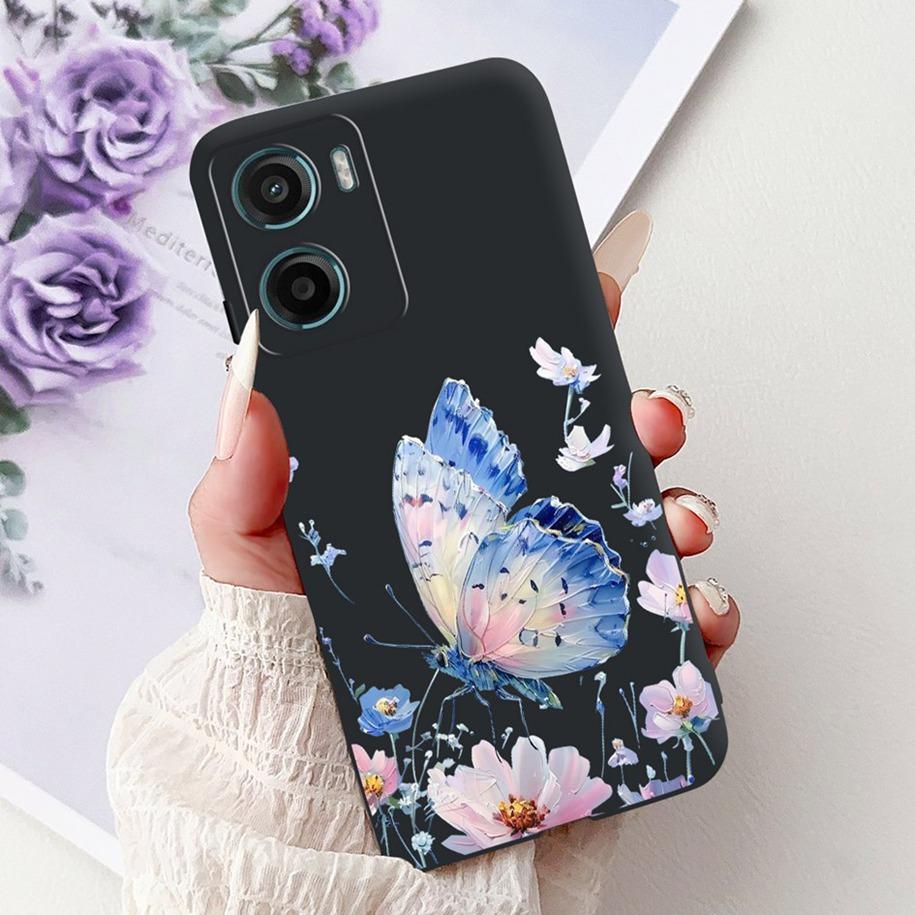 Hülle Für Motorola Moto G05 G15 E15 Abdeckung Beliebt Marmor Schmetterling Weiches Silikon Handyhülle Für MotoG05 MotoG15 G 15 G 05 Stoßfänger