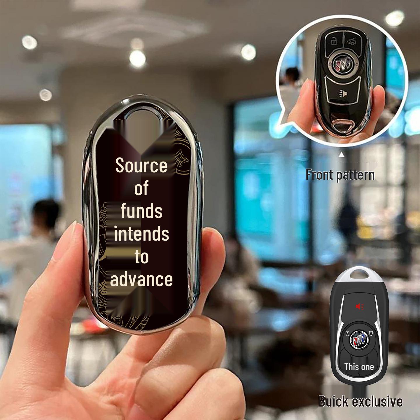 Buick Key Cover for Excelle, Verano, Envision, LaCrosse, Encore, Encore GX - Dedicated Protective Shell