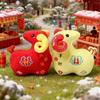 Stuffed Plush Lamb Toy Chinese Year of The Sheep Toy Zodiac Sheep Doll  Annual Meeting
