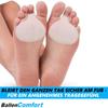 BallenComfort Forefoot Pad Foot Pads Silicone Foot Pad Ball Cushion Metatarsal