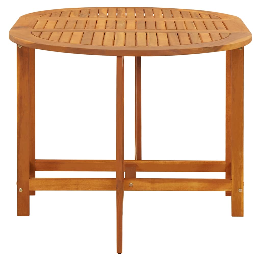 Garden Table 130x90x72 Cm Solid Acacia Wood