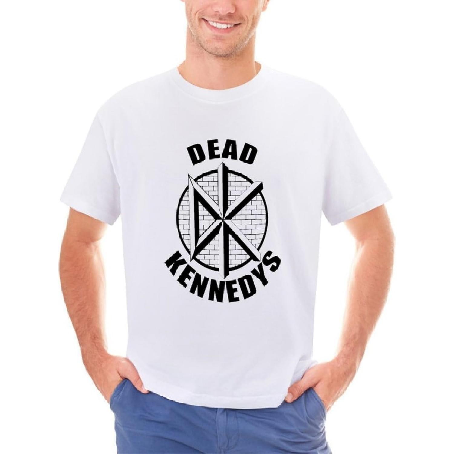 LeaHy Men s T-Shirts Dead Kennedys Cotton T Shirt Short Sleeve Top Tee(1) S