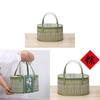Traditional Bamboo Storage Basket With Handcrafted Design For Kitchen Organization