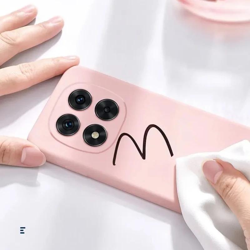 Liquid Silicone Ring Holder Case For Redmi Note 15 4G 15 Pro+ Lens Camera Protective Cover Lanyard For Redmi Note15 ProPlus