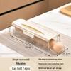 Refrigerator Egg Storage: Automatic Rolling Food-Grade Rack for Fresh-Keeping