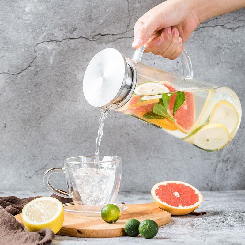 Thickened Glass Cold Water Pitcher
