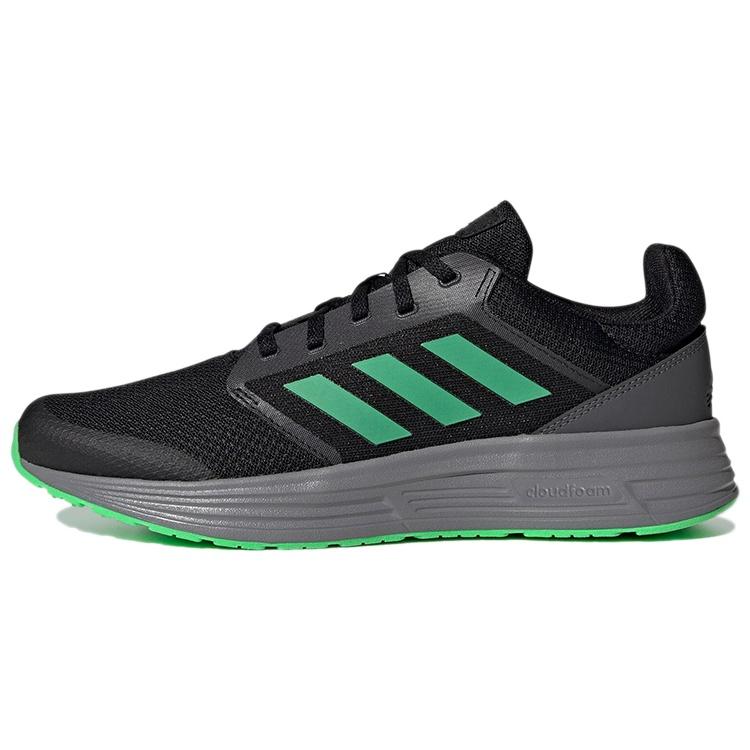 adidas Galaxy 5  Core Black Screaming Green  Men s H04597 EU 42⅔