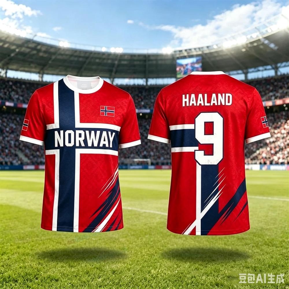2026 Norway Special Edition Soccer T-shirt Summer Breathable