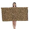 Klassiek Luipaardprint Strandlaken Polyester Sneldrogend Zandvrij Zwem Badlaken voor Vrouwen Sexy Dierlijk Patroon Zomer Zwembad Reizen
