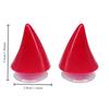 2PCS Motorcycle Helmet Cute Corner Rubber Horn Decoration Off-road Motorcycle Helmet Personalized Decoration