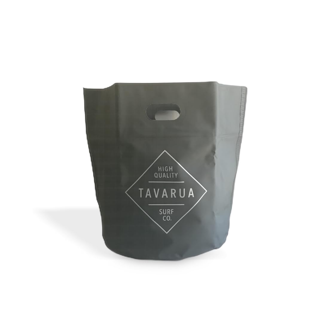 

TAVARUA Портативное мягкое ведро 48 л / 38 л Складная водонепроницаемая сумка для мокрых вещей OT001/OT002 (Матовый оливковый) (M (38 литров))