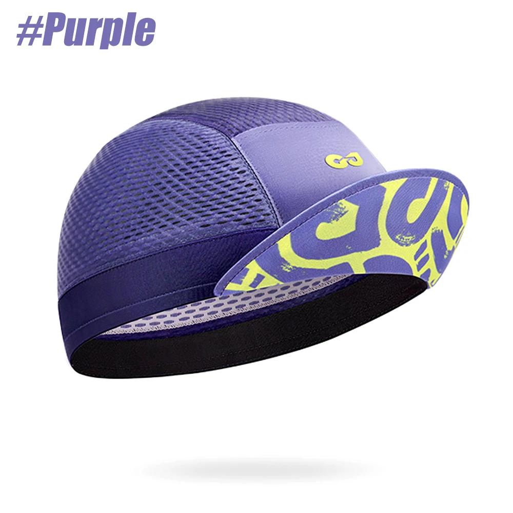 Lightweight Cycling Cap UV Protection Women Men Running Bike Cap Under Helmet Caps Cooling Skull Sweat Wicking Sun Hat