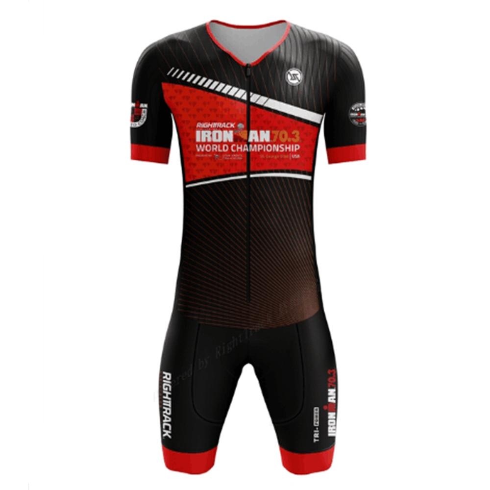 Tights da Triathlon ad Alta Elasticità Tuta Unica da Mountain Bike Tuta da Corsa Fuoristrada