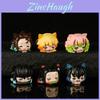High-quality Pvc Demon Slayer Collectible Figures Set Of Six With Tanjiro Nezuko Zenitsu
