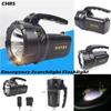 MOONN CHRS Handheld LED Flashlight Searchlight Lamp Torch 18650 Battery