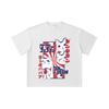 260 GSM Double Yarn 32 Count 100% Cotton Dandadan V29 Turbo Granny Print Unisex Heavy Cotton T Shirt