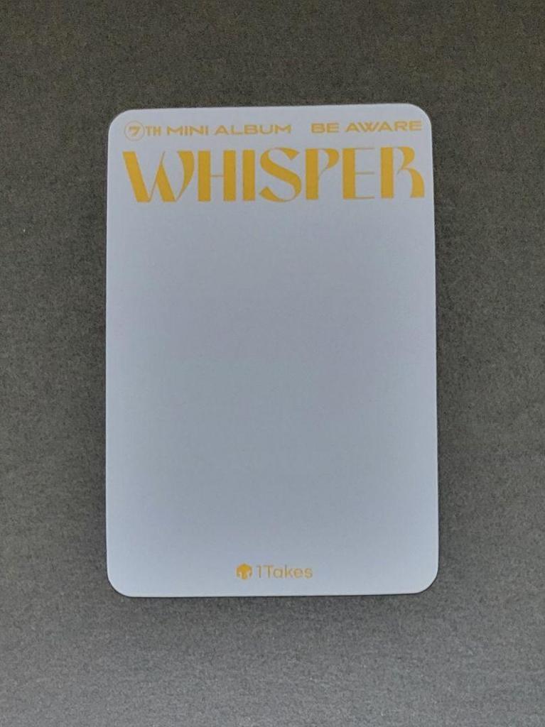 [USED] THE BOYZ BE AWARE LAKIDORO YONGHOON