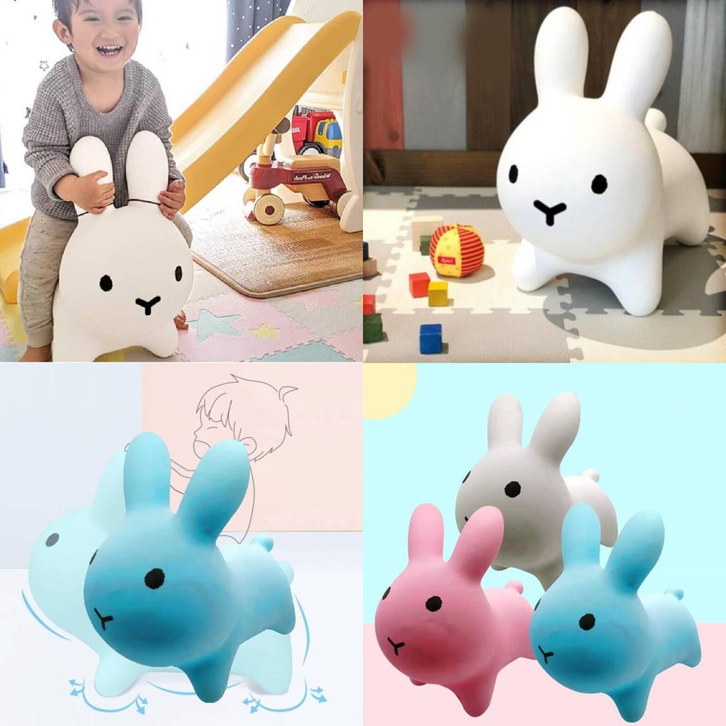 High-quality Pvc Inflatable Hopping Horse For Kids Cute Bouncy Rabbit Toy