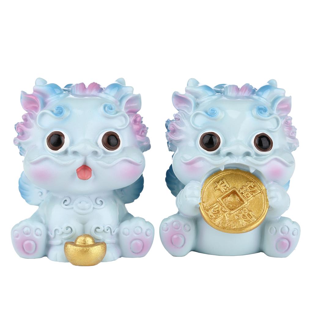 Tomfeel Little Pixiu Harzskulpturen, nationaler Trend, Persönlichkeit, Kunsthandwerk, Desktop-Ornamente, Wohnen