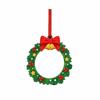 DIY Craft Pendant Hanging Picture Frame Ornaments Wooden Xmas Tree Hanging Decor  New Year