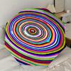 Rainbow Spiral Pattern Automatic Opening/Closing Umbrella with Foldable Design, Outdoor Rain Gear for Fans, Travelers, Daily Use, Festive Gi
