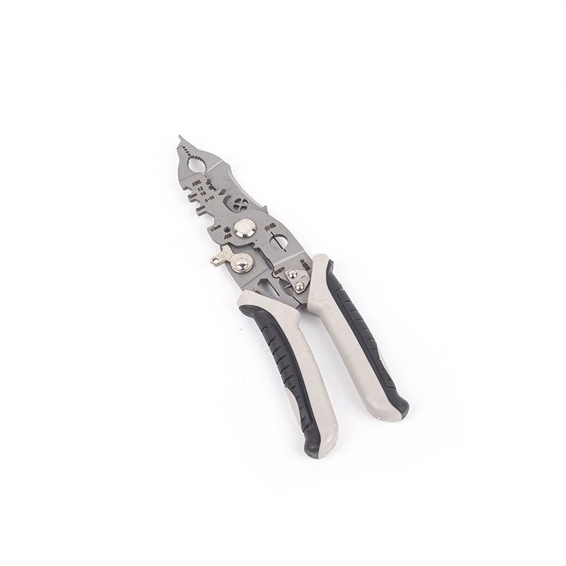 

Multi-Function Wire Stripping and Crimping Pliers