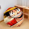 1 PC Automatic Folding Umbrella - Luffy D Pattern Portable Foldable Design With 8 Ribs Christmas Birthday Gifts