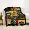 Lagerfeuernacht Abenteuerdecken sind für Wohnzimmer geeignet und somit eine ideale Wahl für Reisen im Freien und als Geschenke.