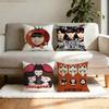 Band BBABYMETAL Pillow Case Square DoubleSided Printing Short Plush Sofa Cushion Cover Bedroom Bedside Pillow
