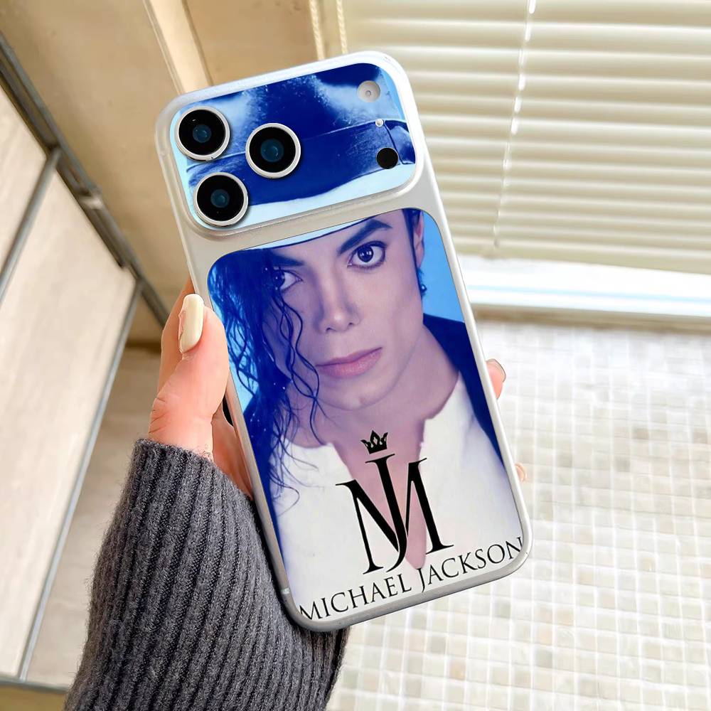 Pop Singer Michael Jackson Back Cover Decal Protective For Iphone 17 Pro Max Skin Sticker Back Protective Decorative Sticker