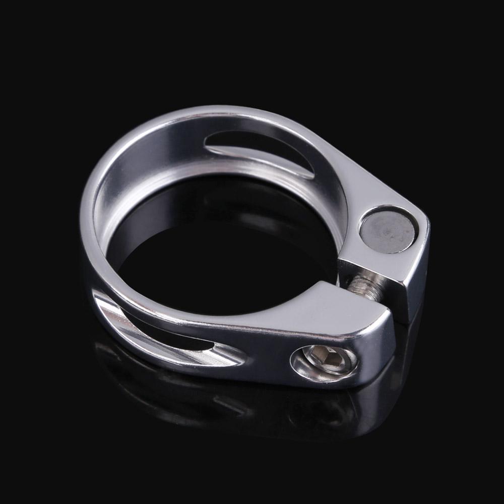 31.8mm Mountain Bike Seatpost Clamp Aluminum Alloy MTB Seat Tube Clip Bicycle Seatpost Tube Clip Cycling Parts