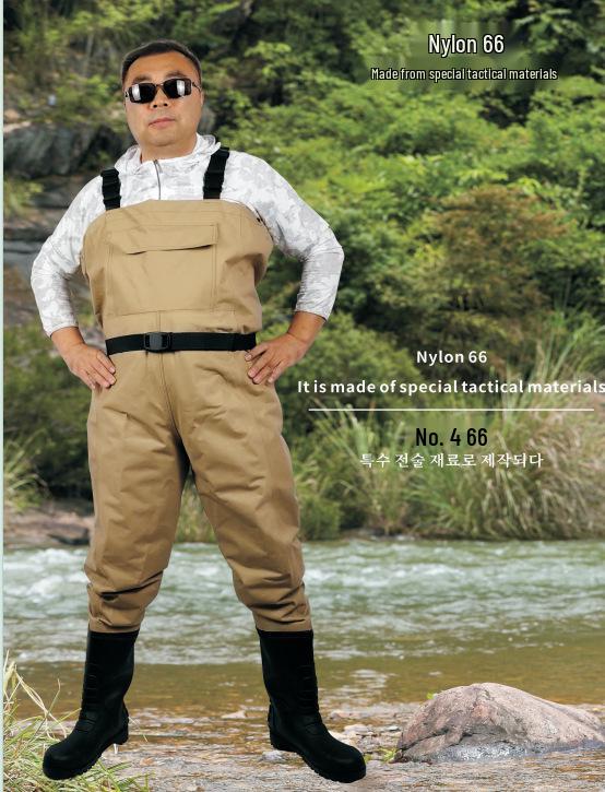 Ultra-light Waterproof Cationic Taslon Strap Fishing Waders - Wear-resistant Outdoor Sea-fishing Gear