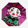 Personalized Name Demon Slayer Print Umbrella - Automatic Open/Close, Eight-Rib Durable Frame, Automatic Folding Umbrella