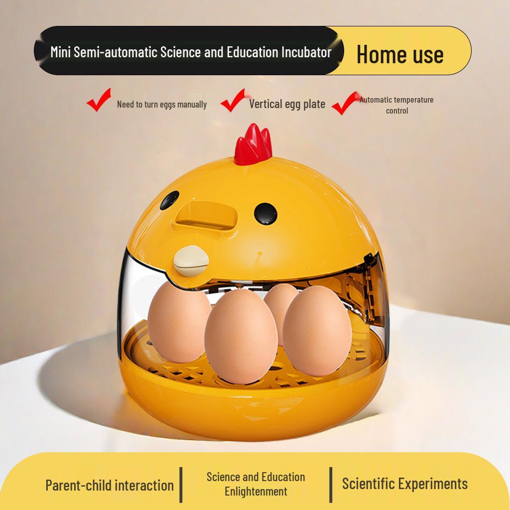Smart Parrot Egg Incubator: Compact, Constant Temperature, Ideal for Small Households, Gifts, and Toy Collections.