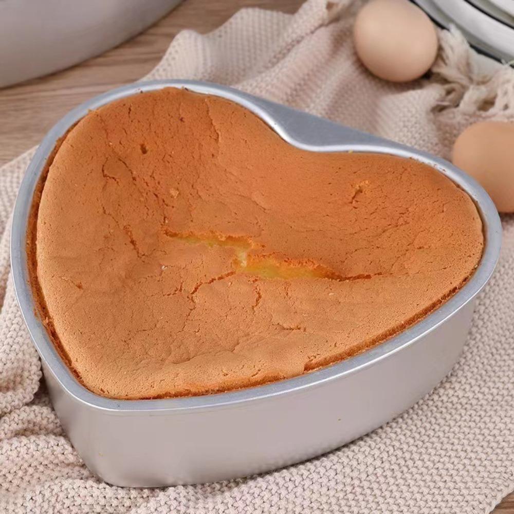 Removable Bottom Heart Shaped Cake Pan Non Stick Metal Heart Cake Baking Pan Wedding