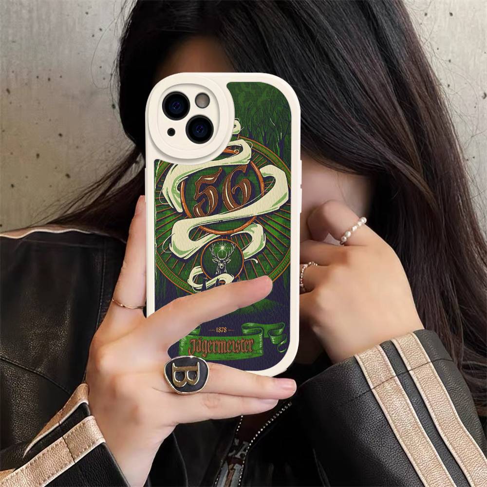 

Hot J-Jagermeisters Phone Case For IPhone 11 12 13 14 15 16 Pro Max Plus Leather Cover iphone XS MAX